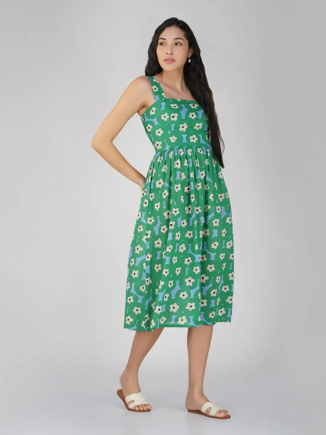 Capri Bloom Dress