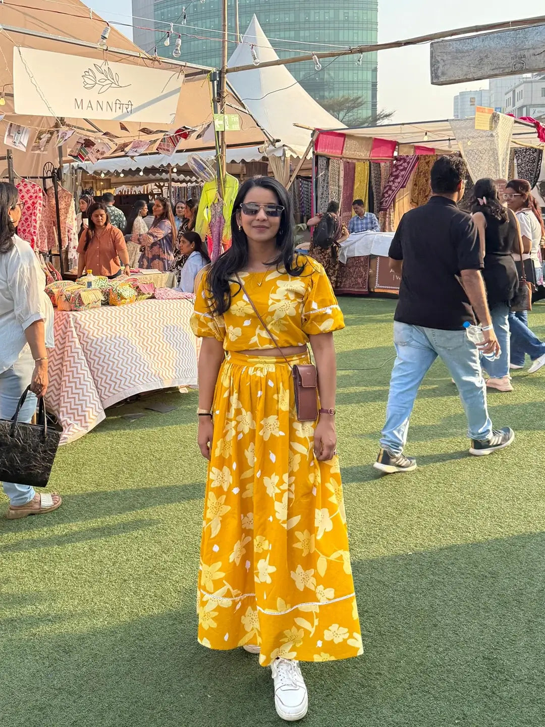 Marigold Set -  Top and Skirt