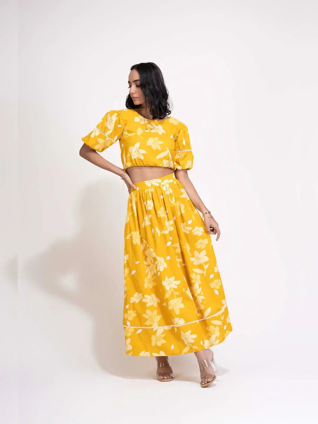 Marigold Set -  Top and Skirt