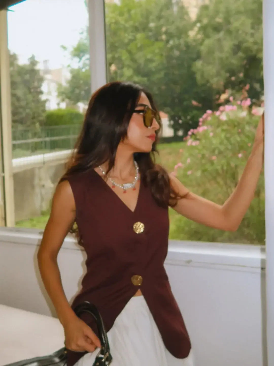 mocha waistcoat