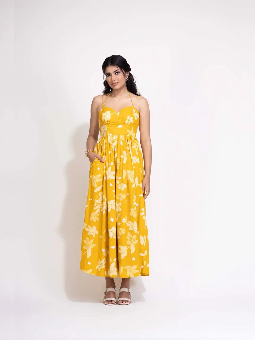 Daisy Dress Yellow