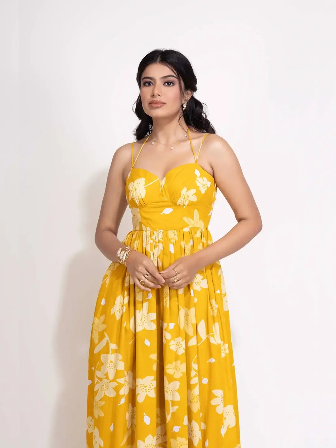 Daisy Dress Yellow