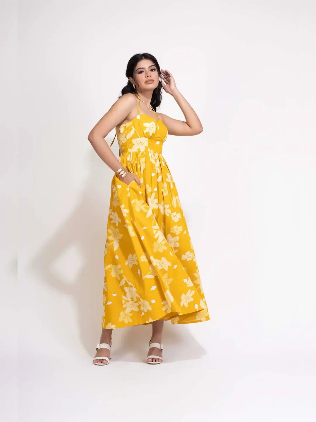 Daisy Dress Yellow