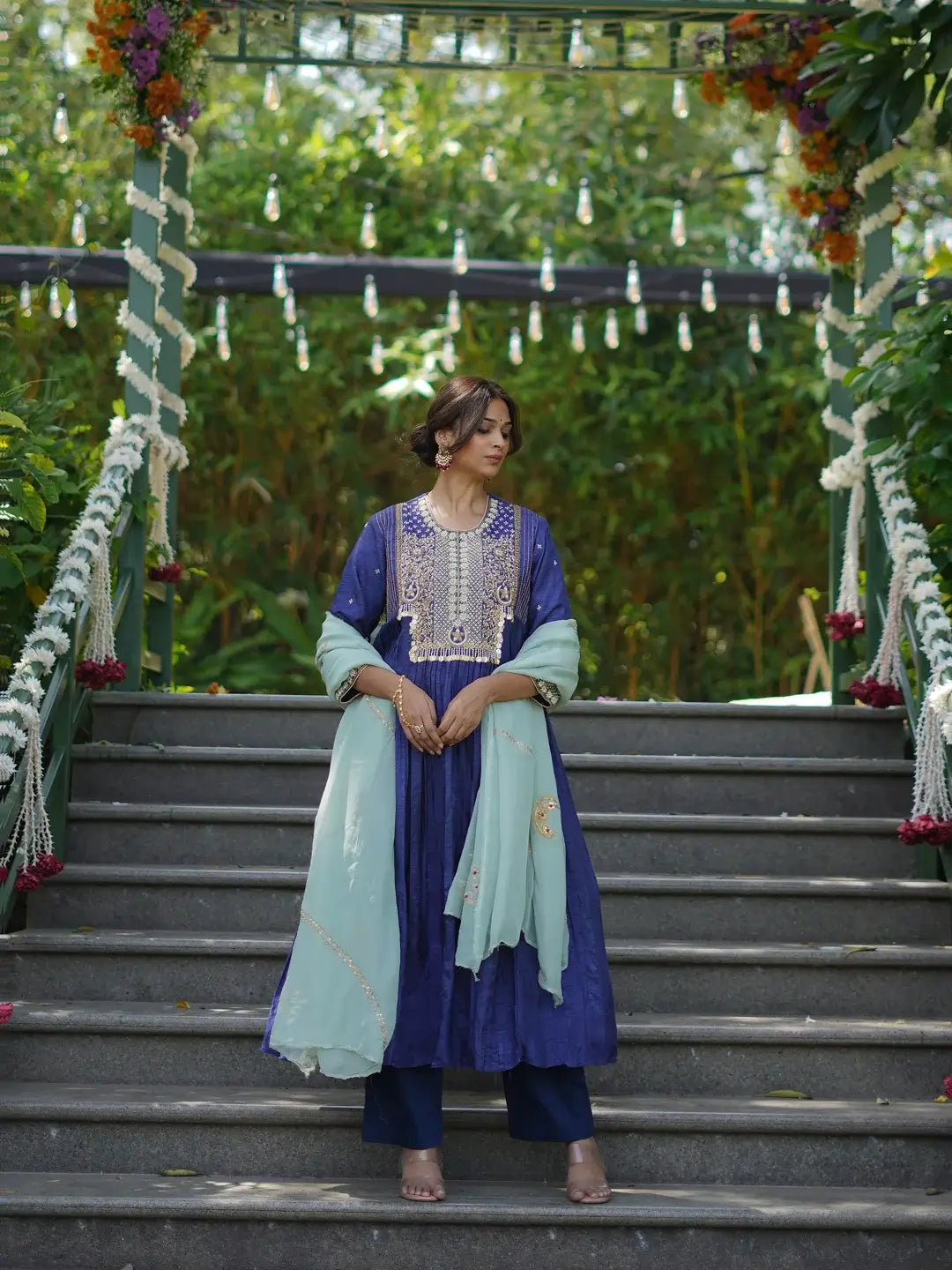Royal Blue Kurta Set