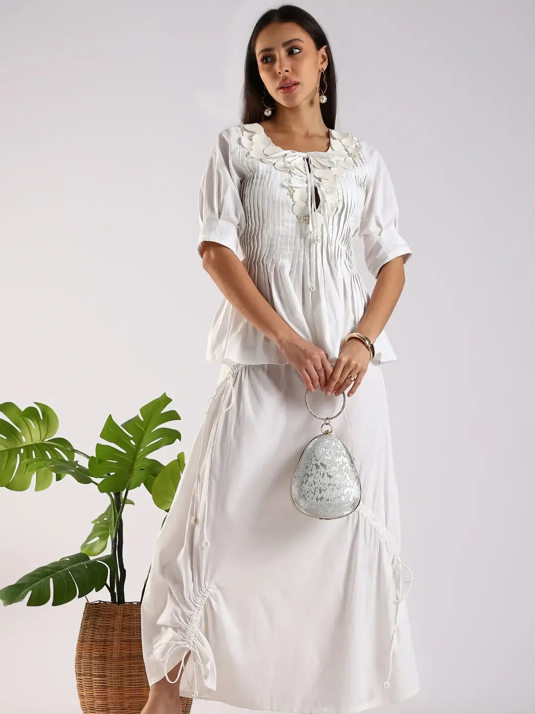 The Lotus Skirt Set