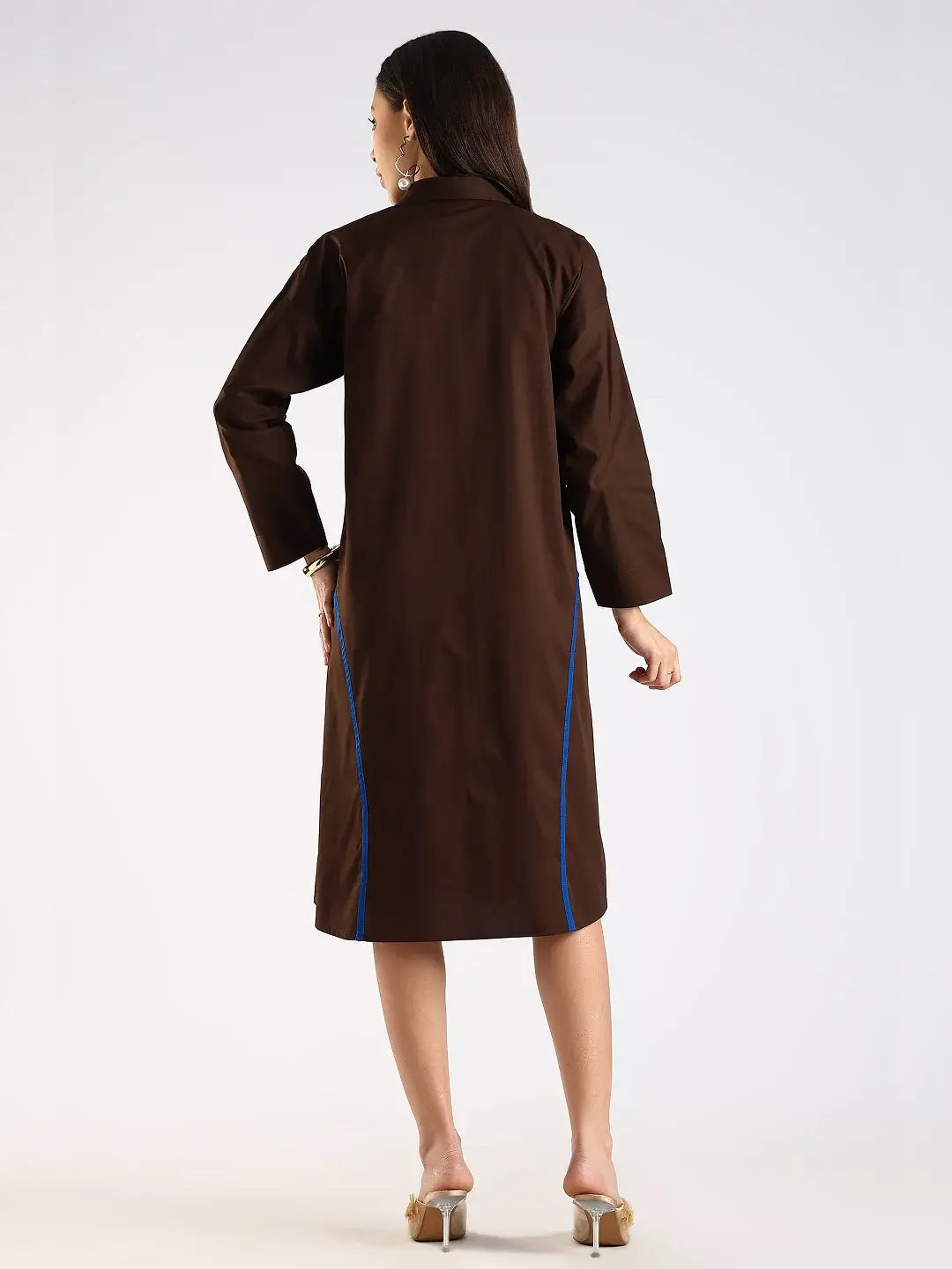 The Mocha Shirt Dress
