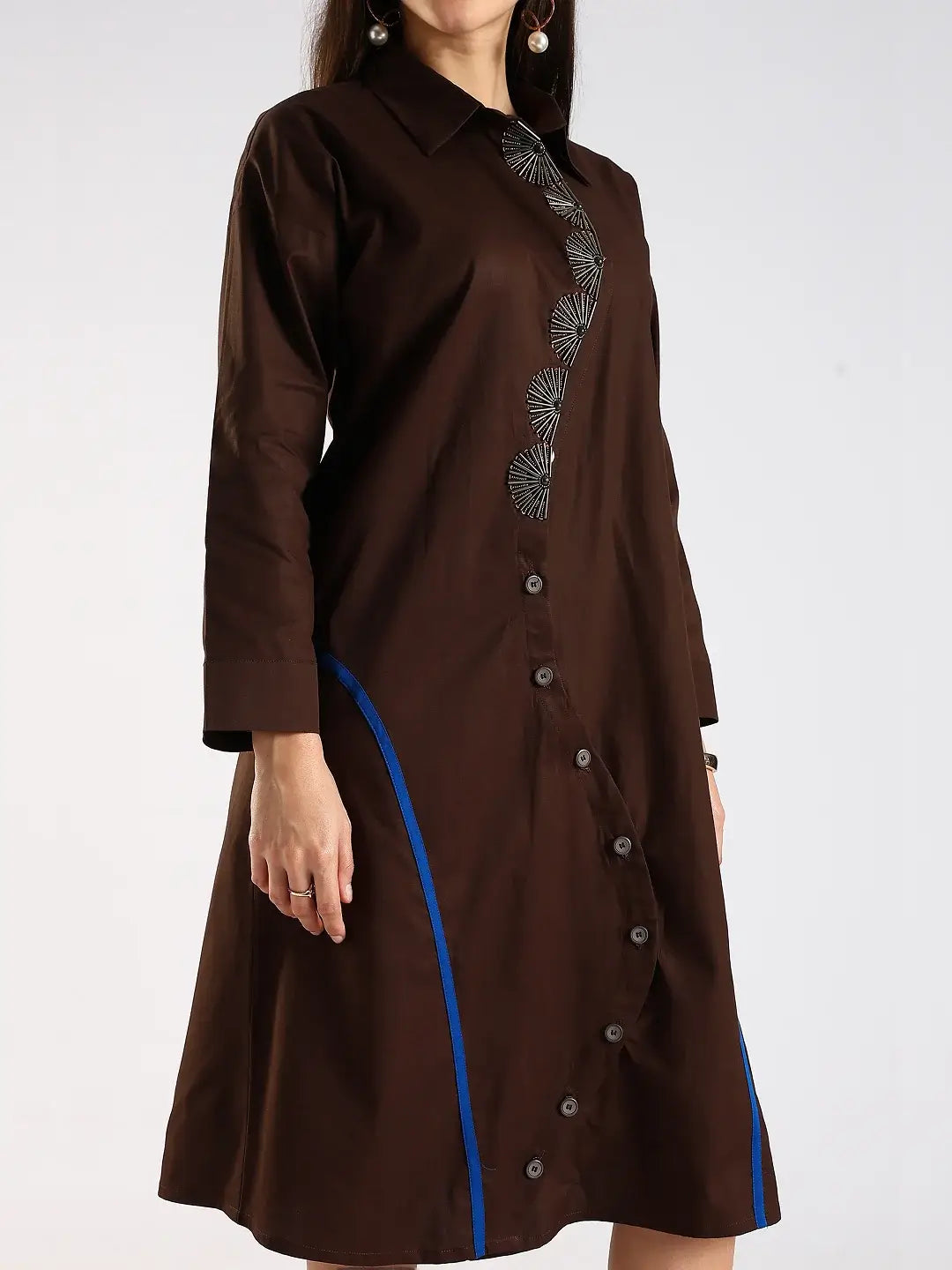 The Mocha Shirt Dress