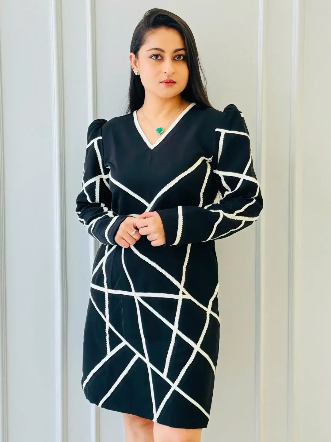 The Trim Line Dress