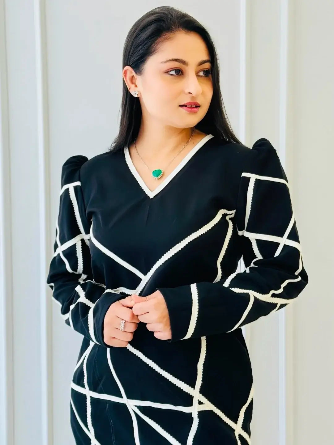 The Trim Line Dress