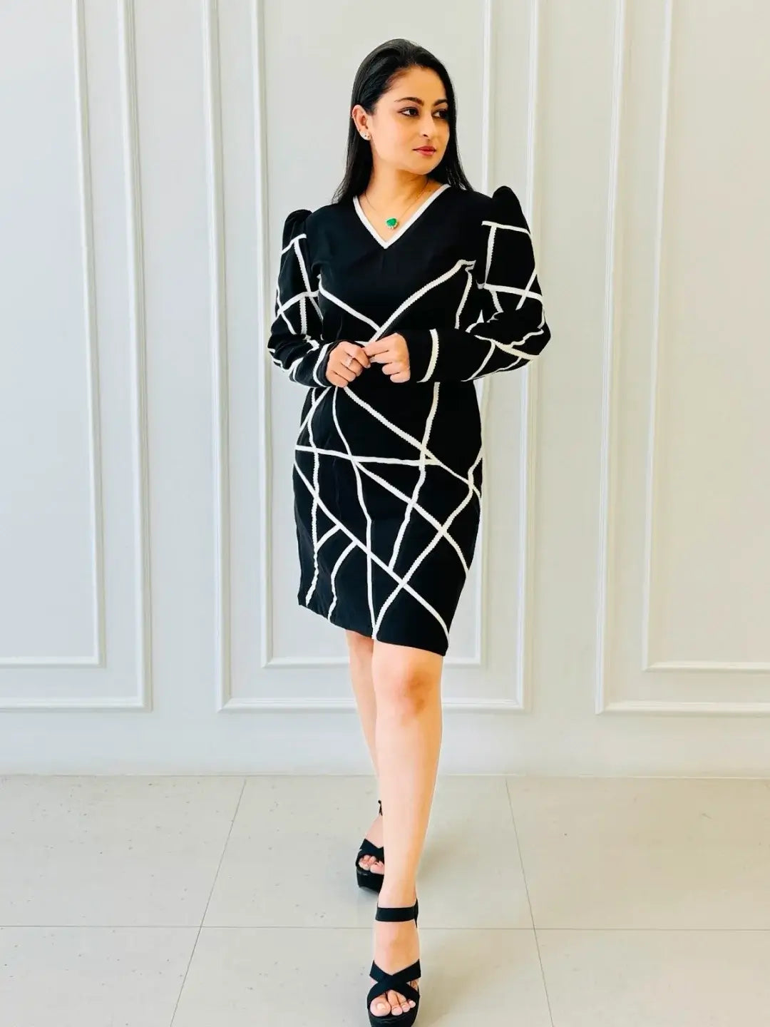 The Trim Line Dress