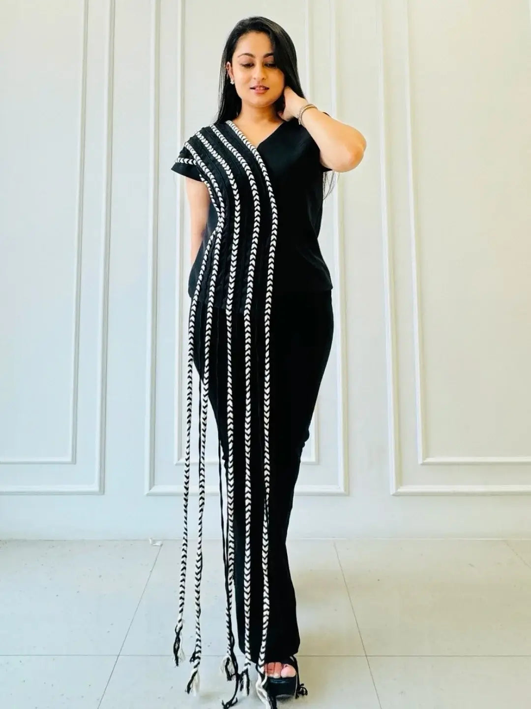 The Braided Flow Set – Black