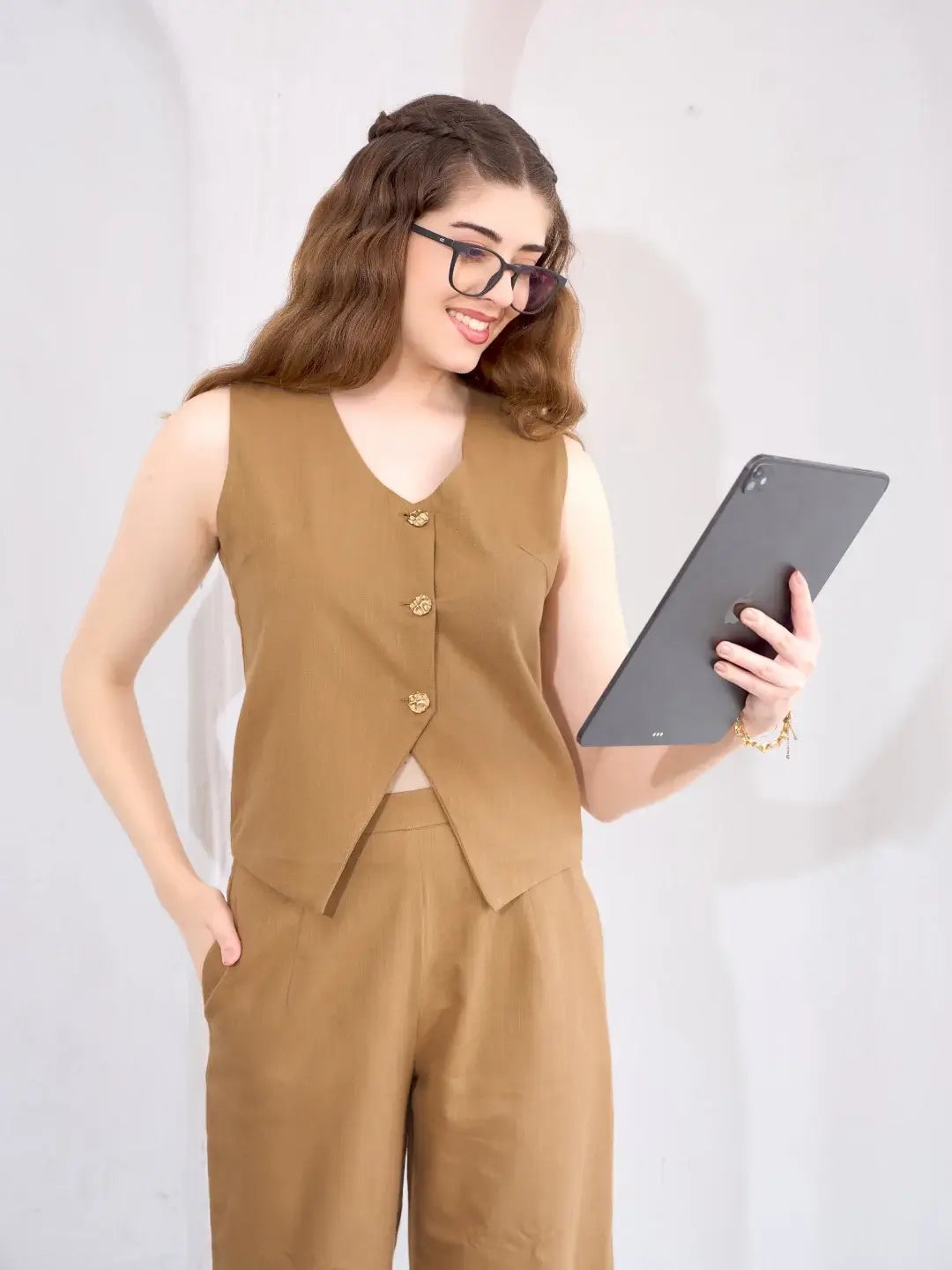 Aria Vest & Pants Co-ord Set