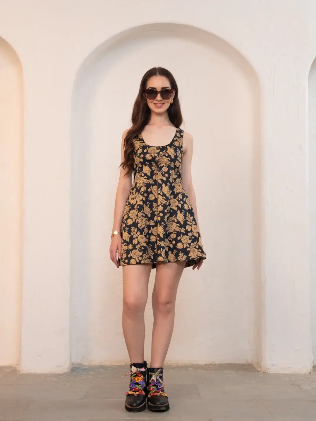 Sol Floral Dress