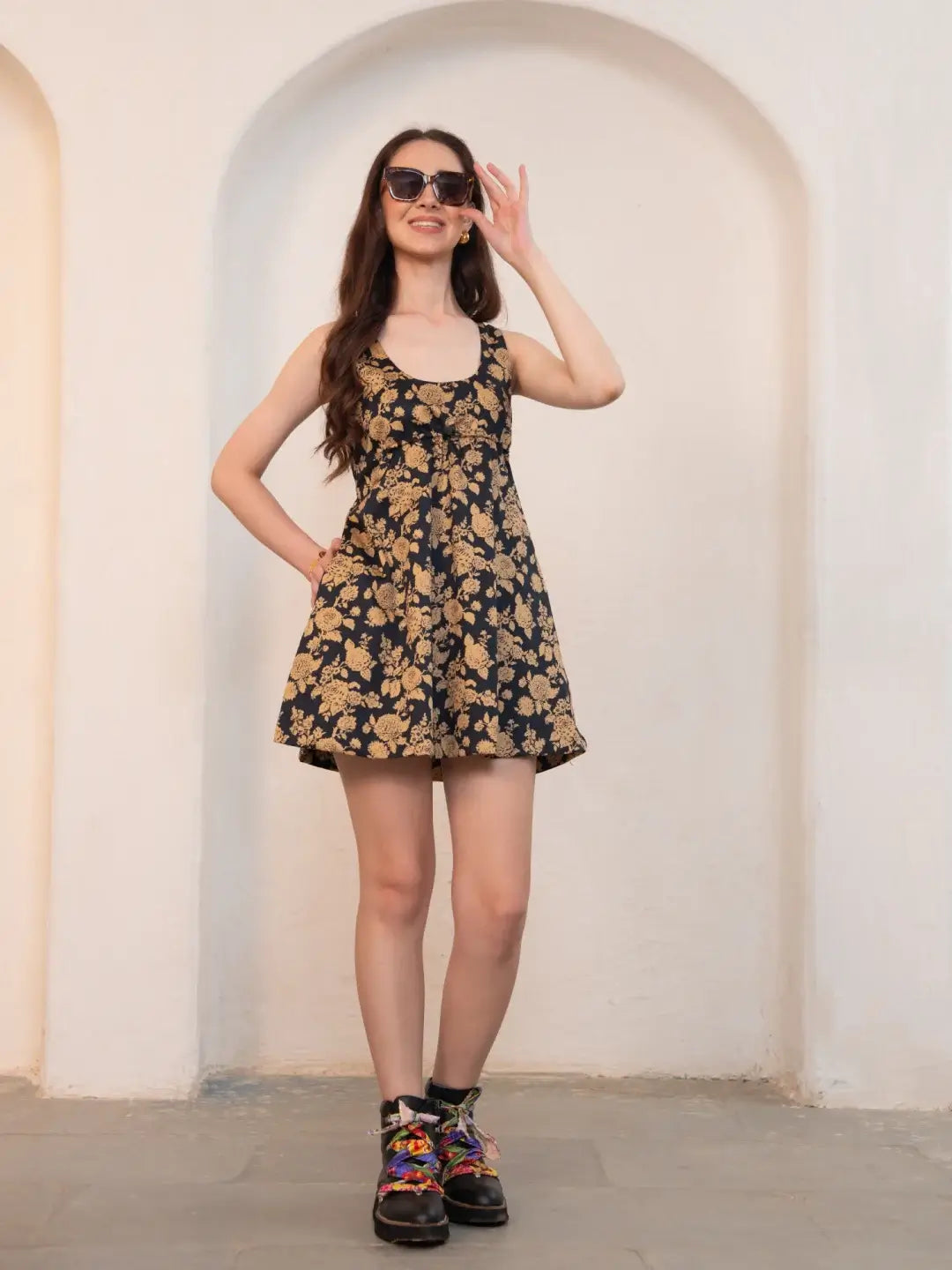 Sol Floral Dress
