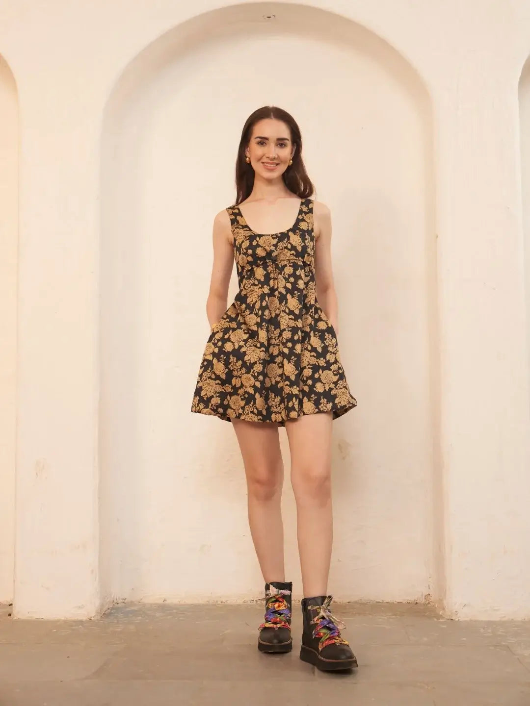 Sol Floral Dress