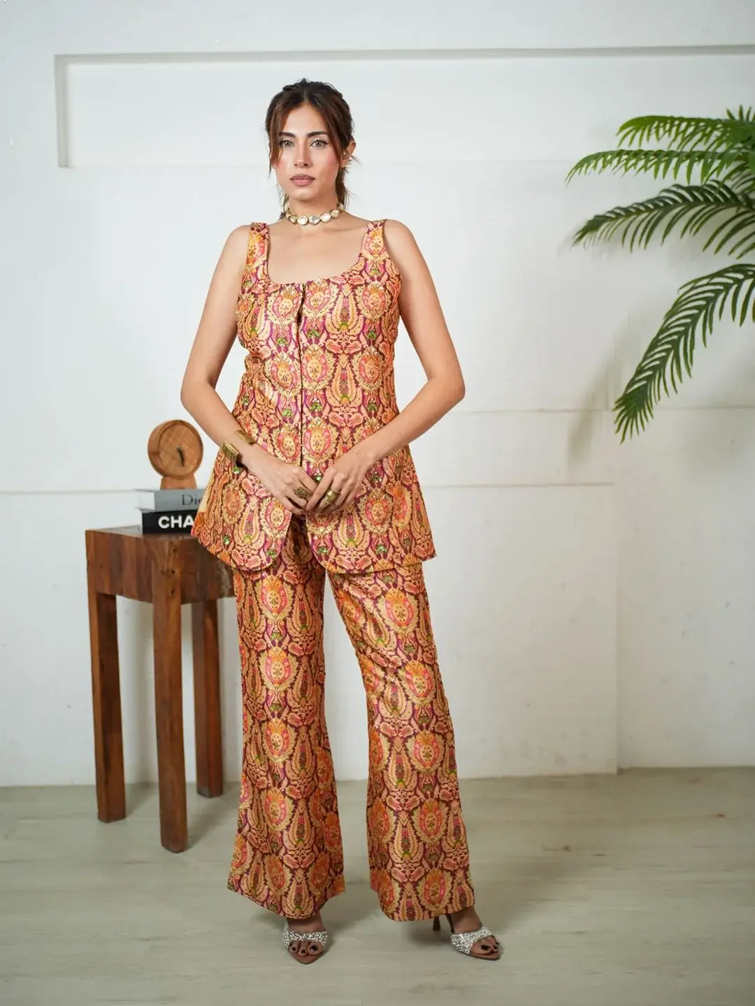 Royal Soiree silk set