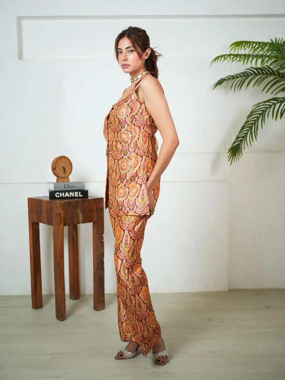 Royal Soiree silk set