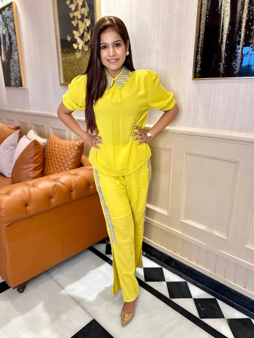 Slit & Stitch co-ord Set