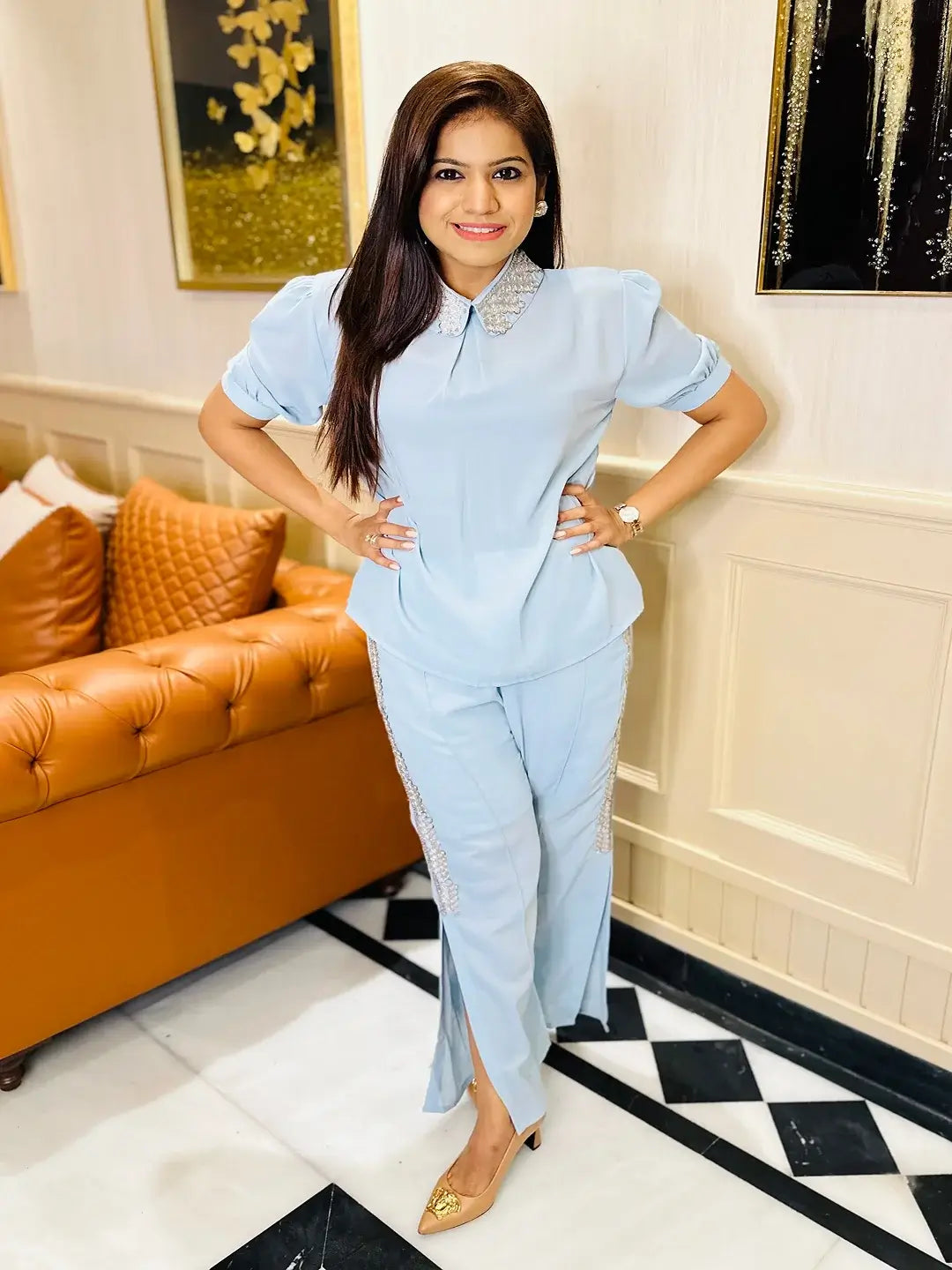 Slit & Stitch co-ord Set
