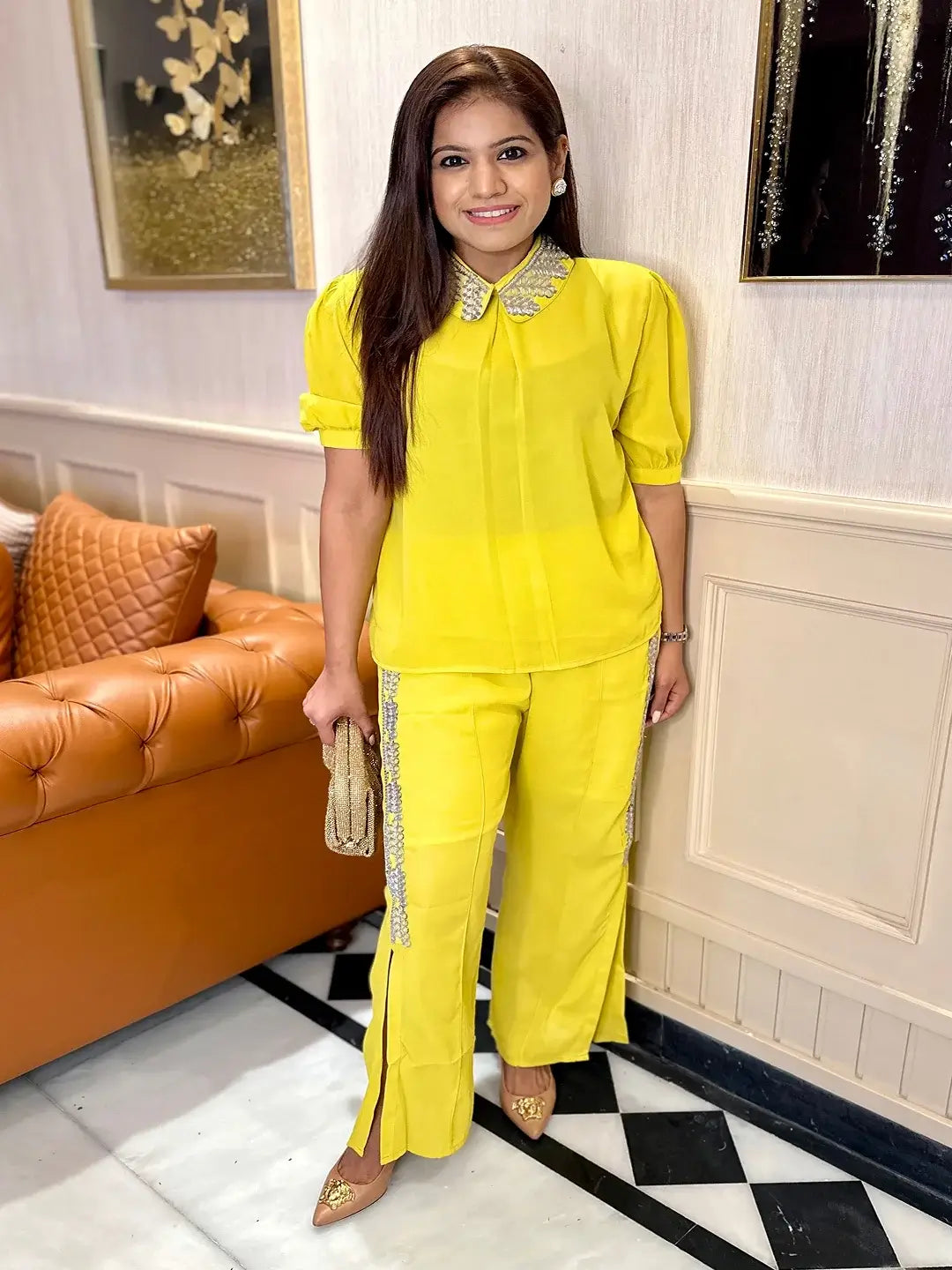 Slit & Stitch co-ord Set