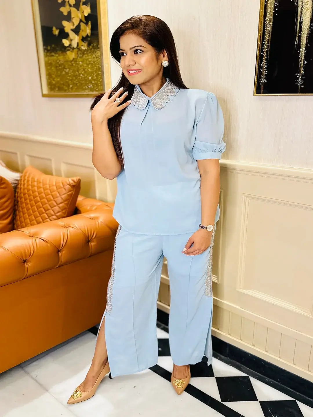 Slit & Stitch co-ord Set