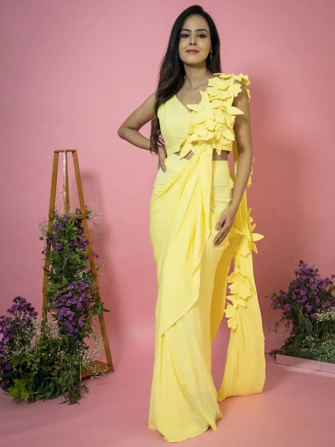 Gul Draped Saree