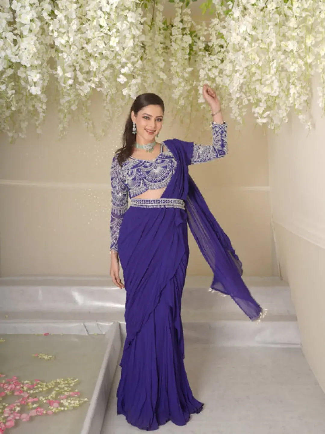 Ruhaani Draped Saree