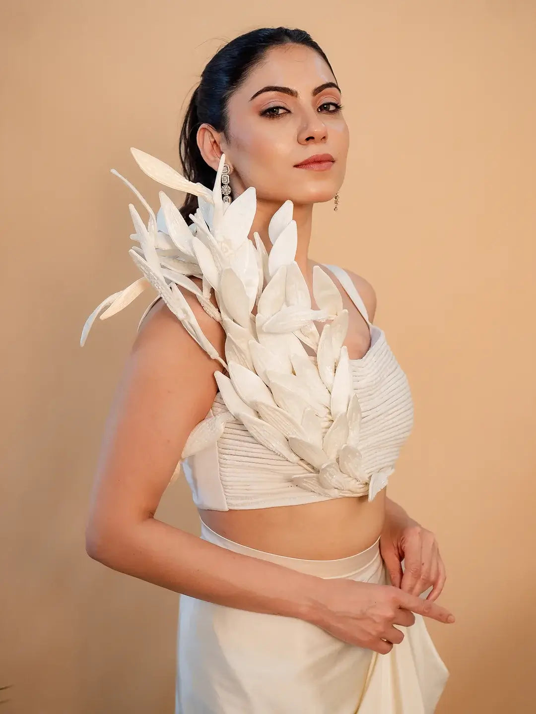 Luna-Vines 3D skirt Set