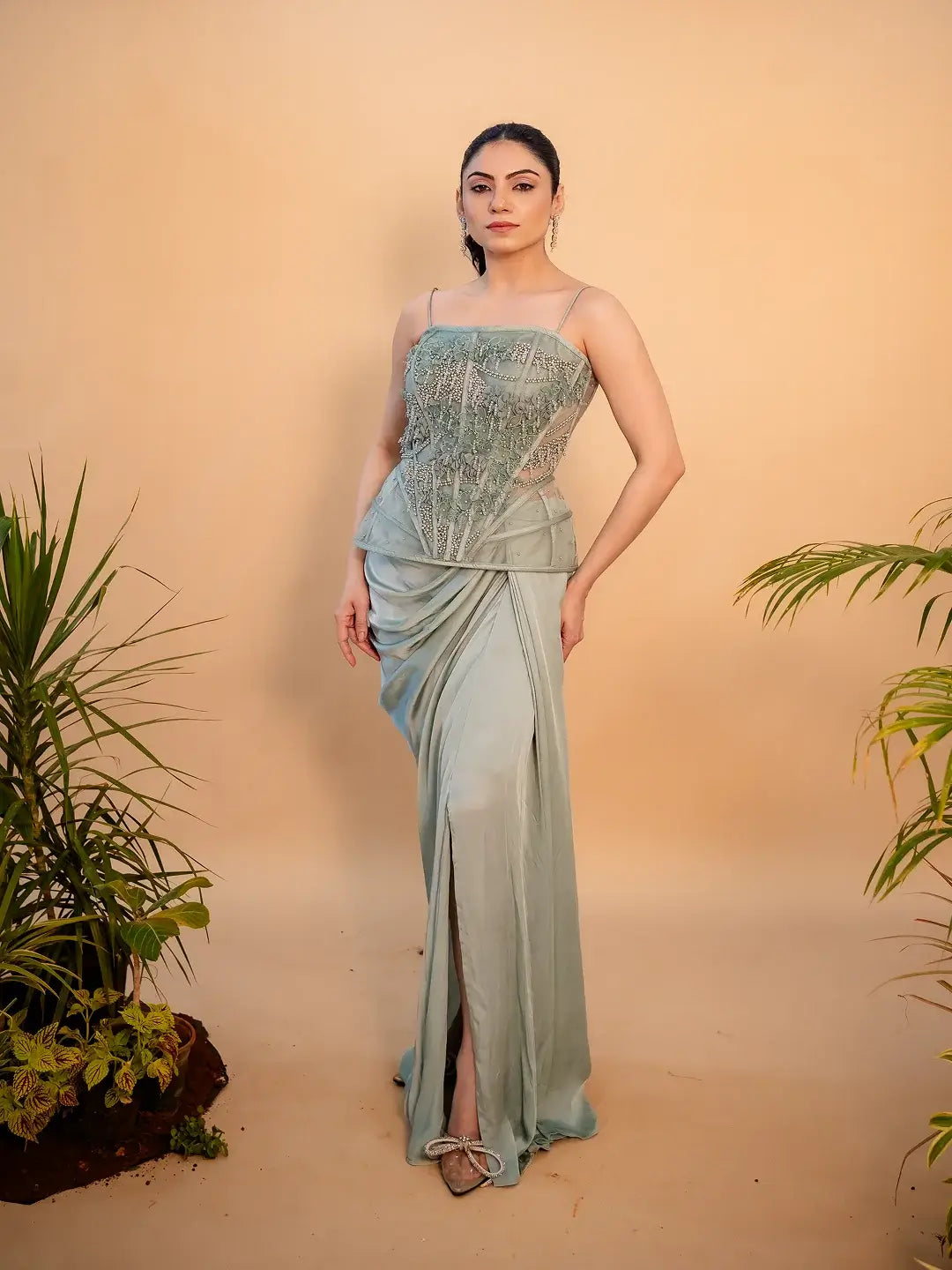 Ava Corset & Skirt Set