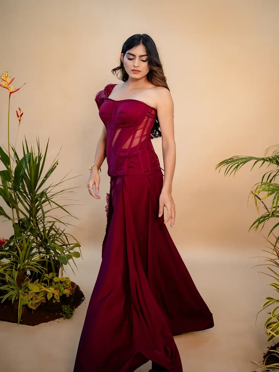 Mira Corset Saree