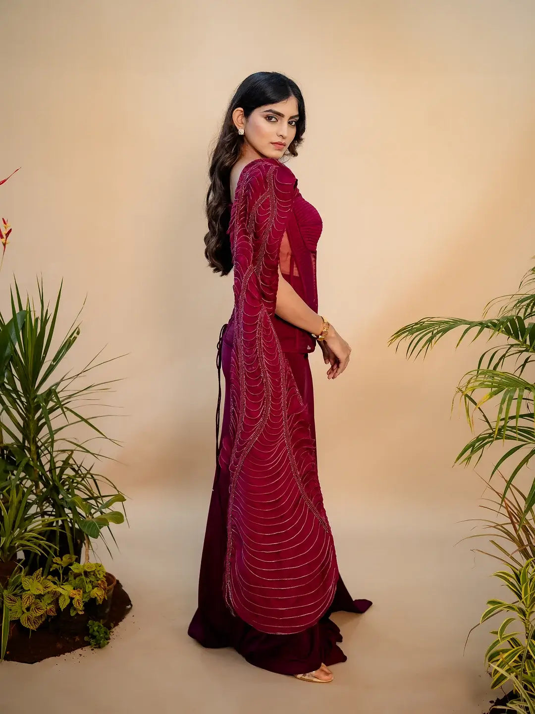 Mira Corset Saree