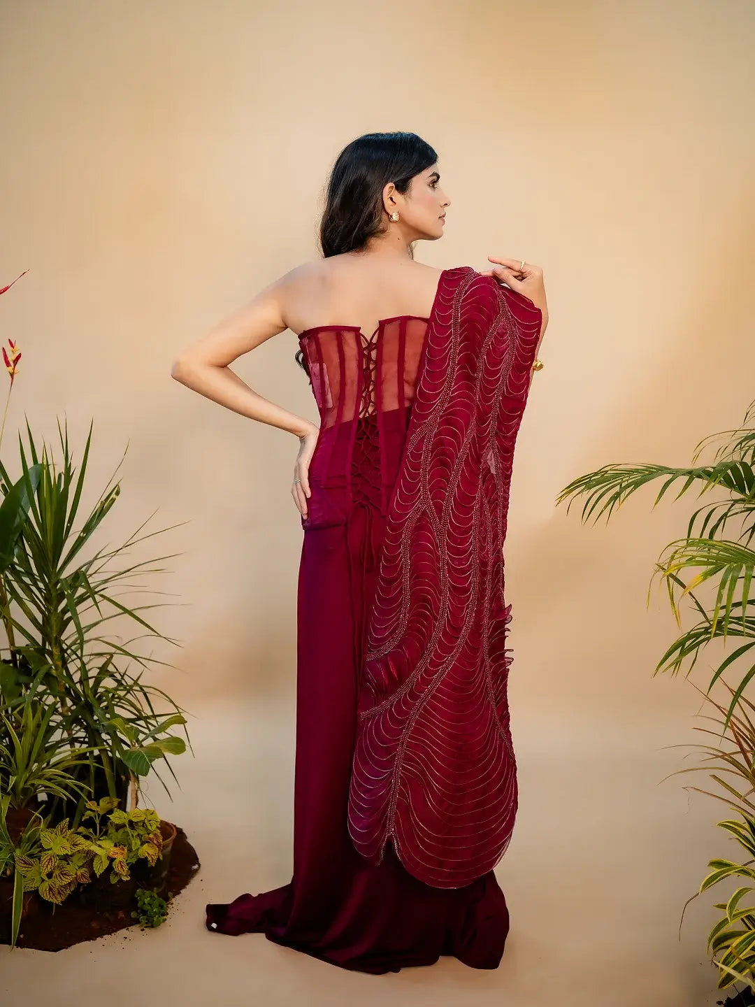 Mira Corset Saree