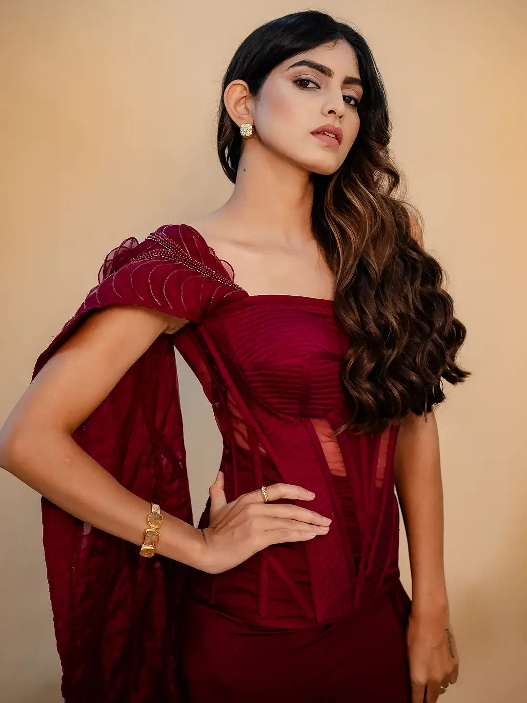 Mira Corset Saree