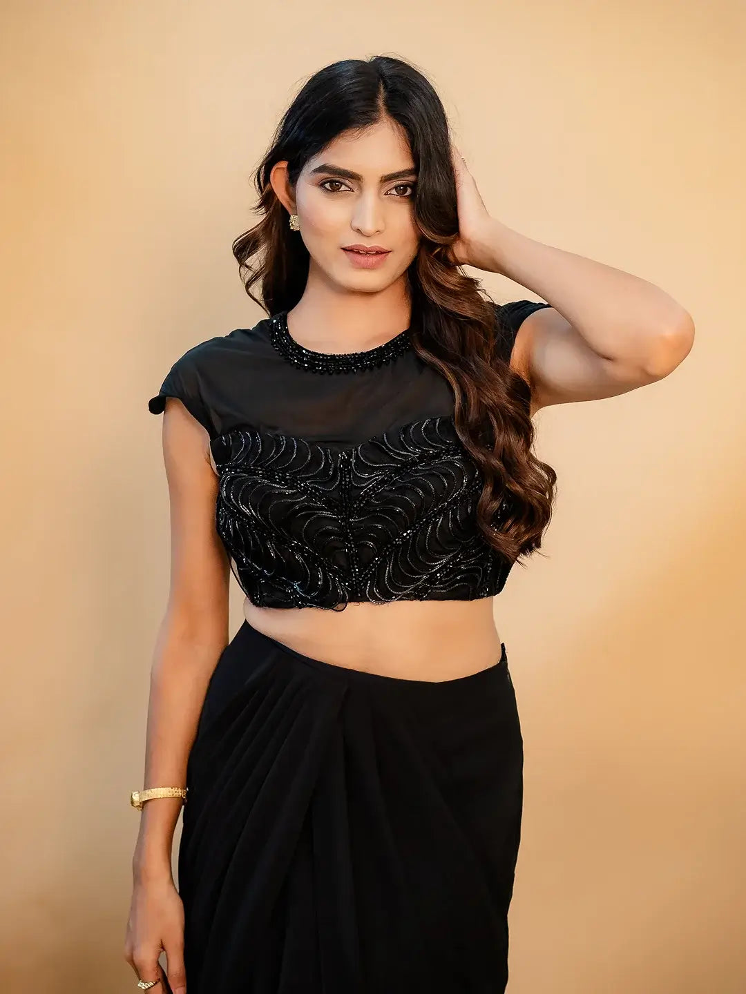 Vaani Embellished Cocktail Gown