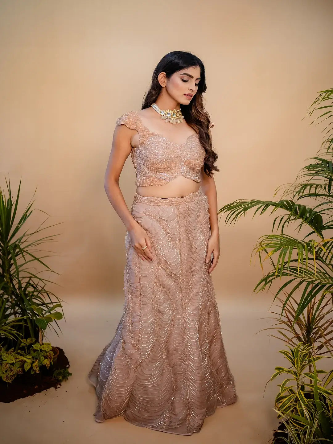 Charvi Embellished Lehenga Set