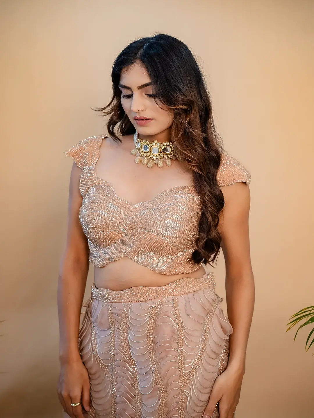 Charvi Embellished Lehenga Set