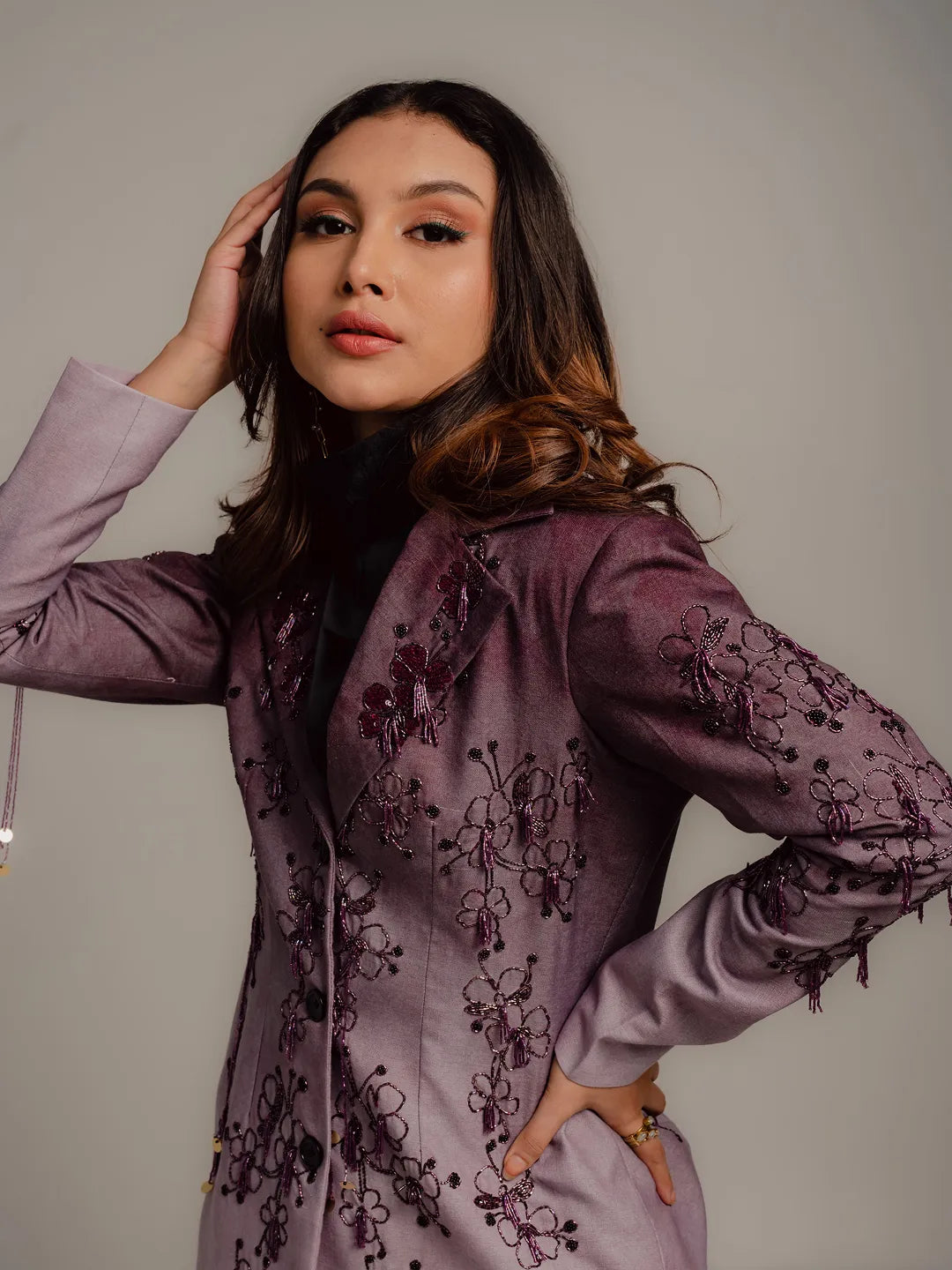 Wine shaded Blazer only