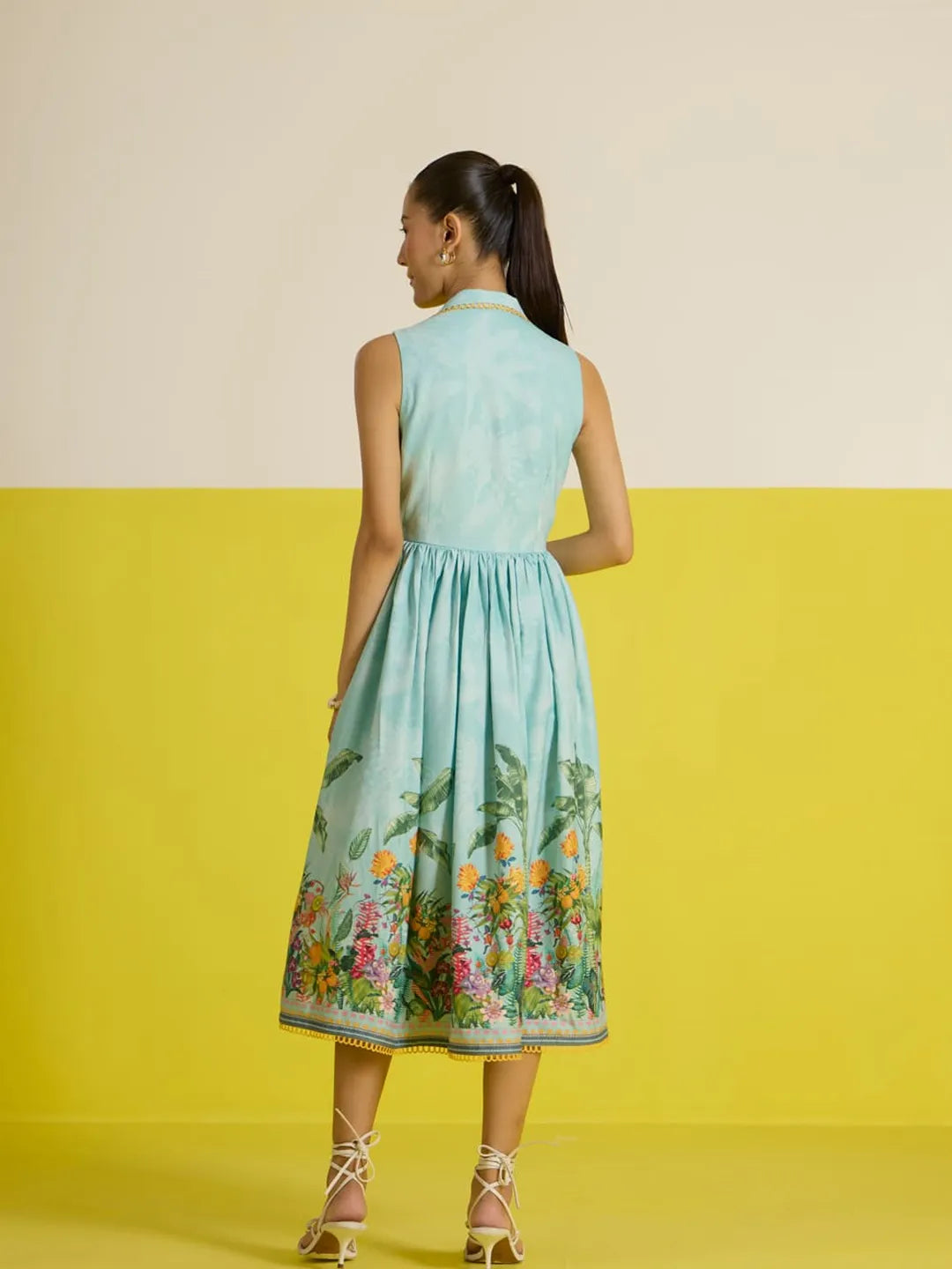 Costabella sleeveless midi dress