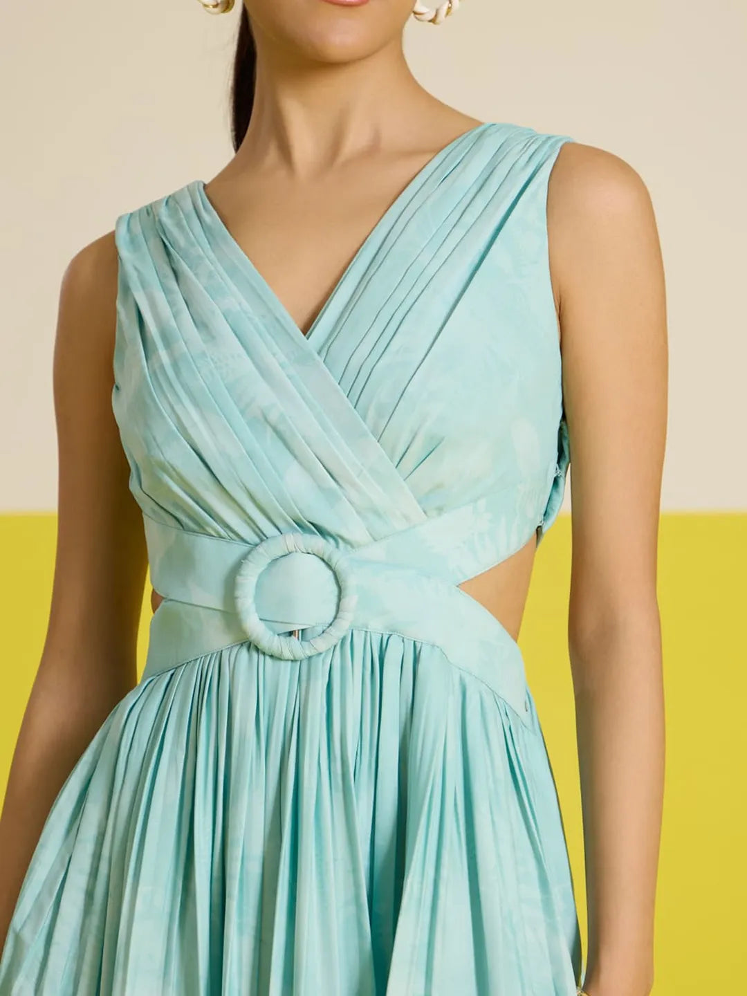 Costabella cutout maxi dress