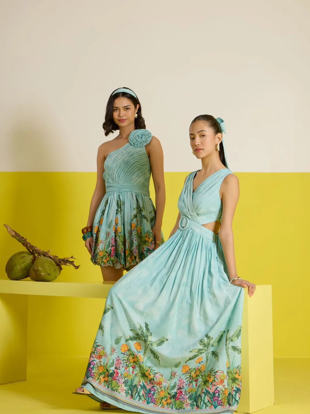 Costabella cutout maxi dress