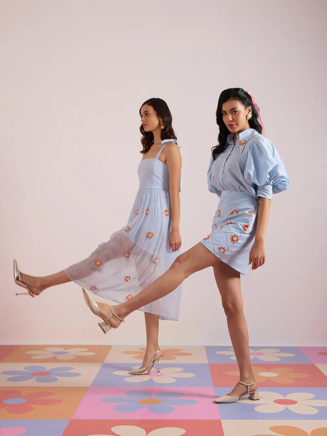 Blue serenity co-ord set