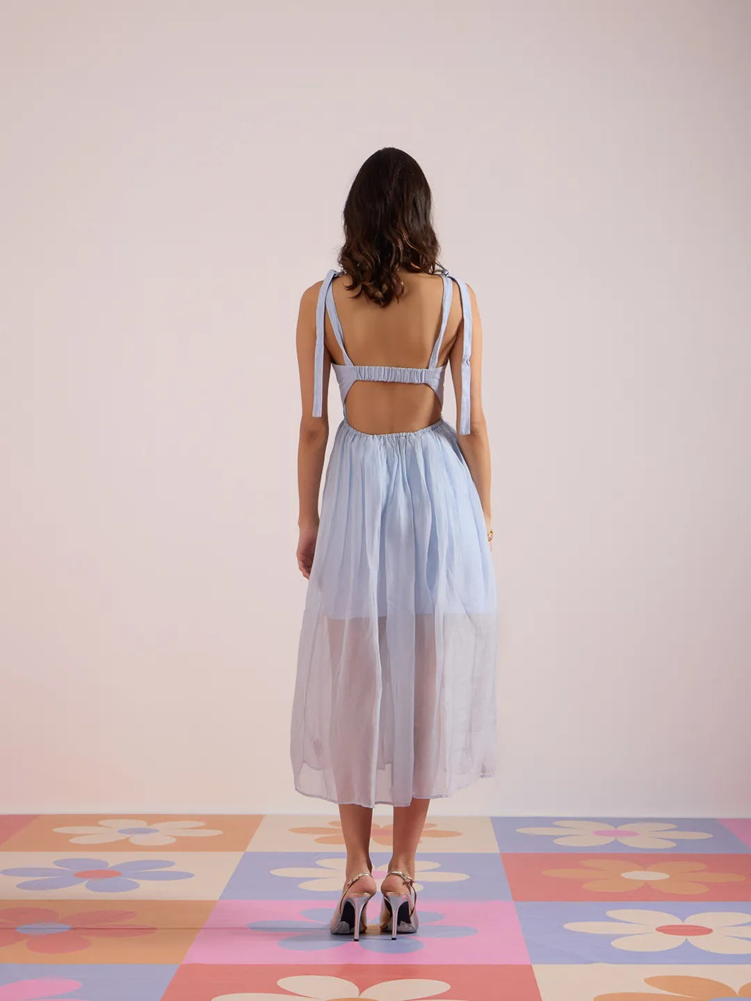 skyline bliss backless dress