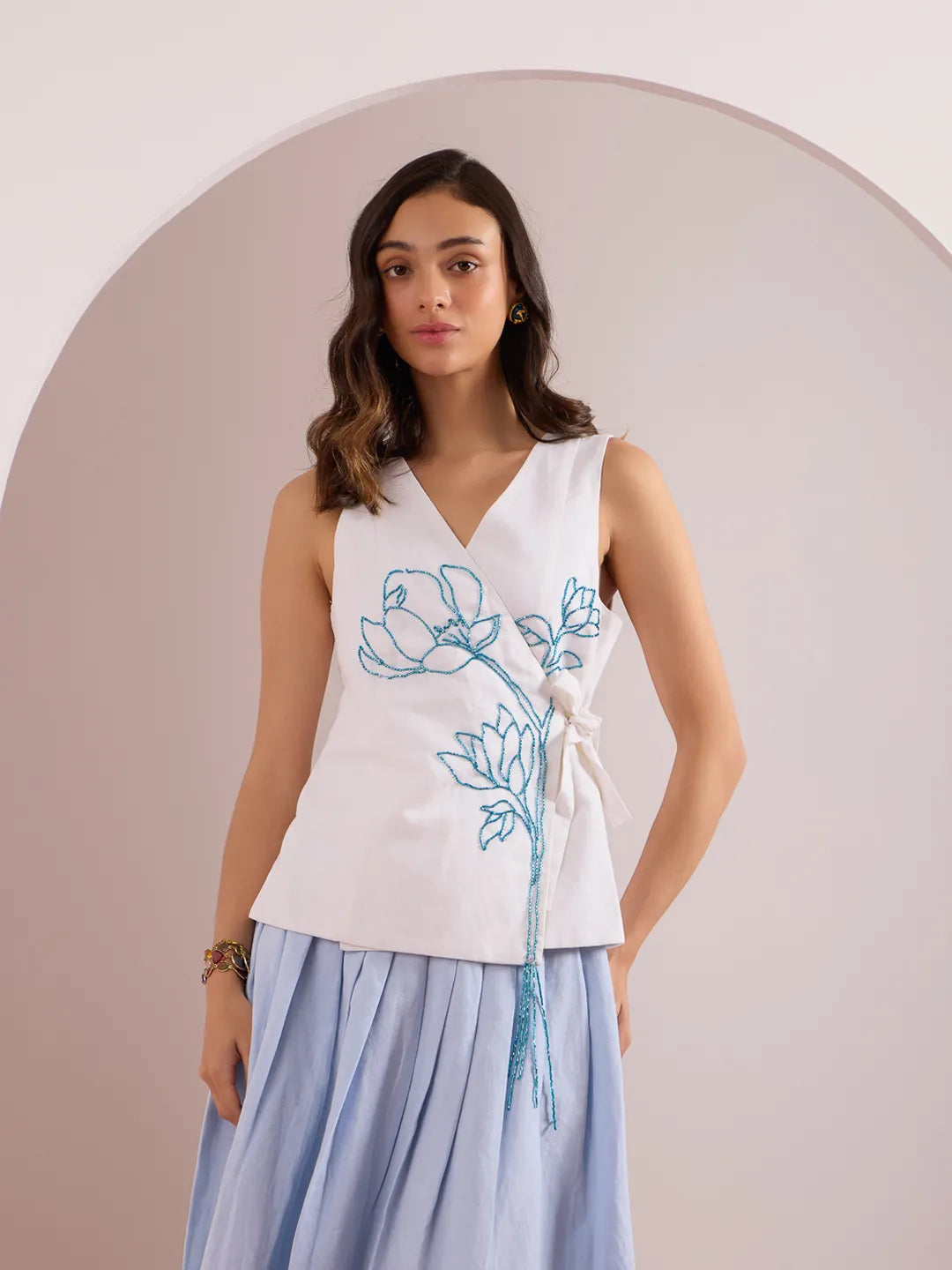 Blue horizon co-ord set