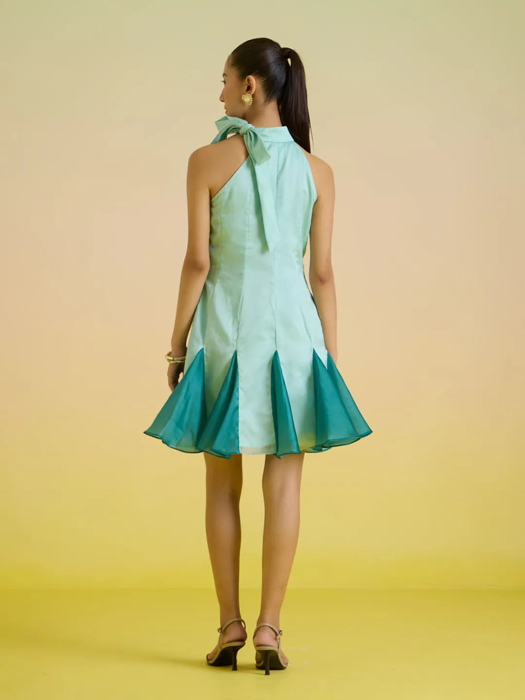 godet dress
