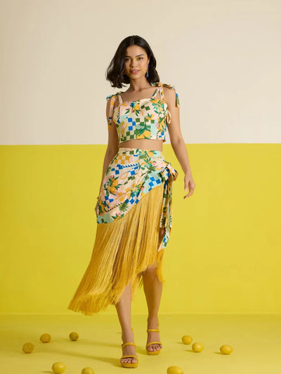 Sorrento corset co-ord set
