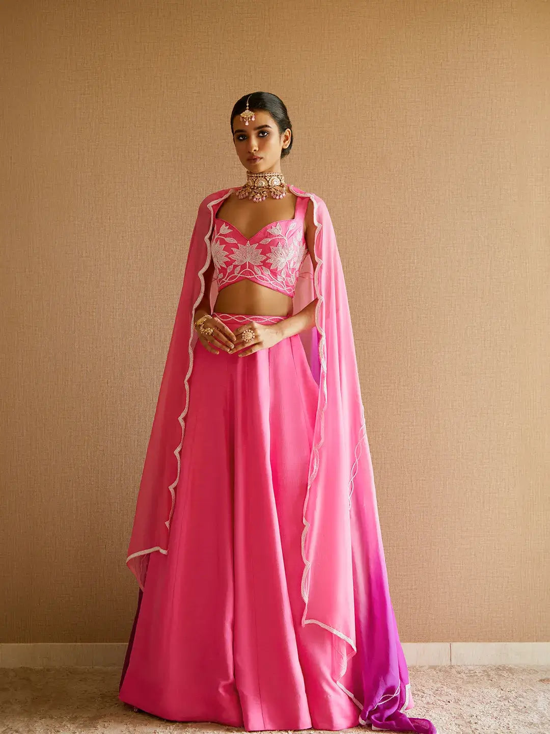 Baby Pink Lehenga Set