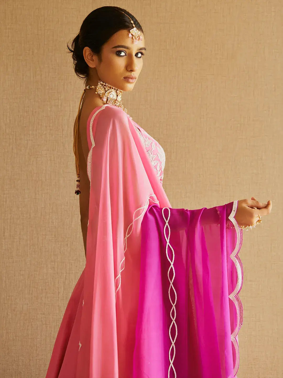 Baby Pink Lehenga Set