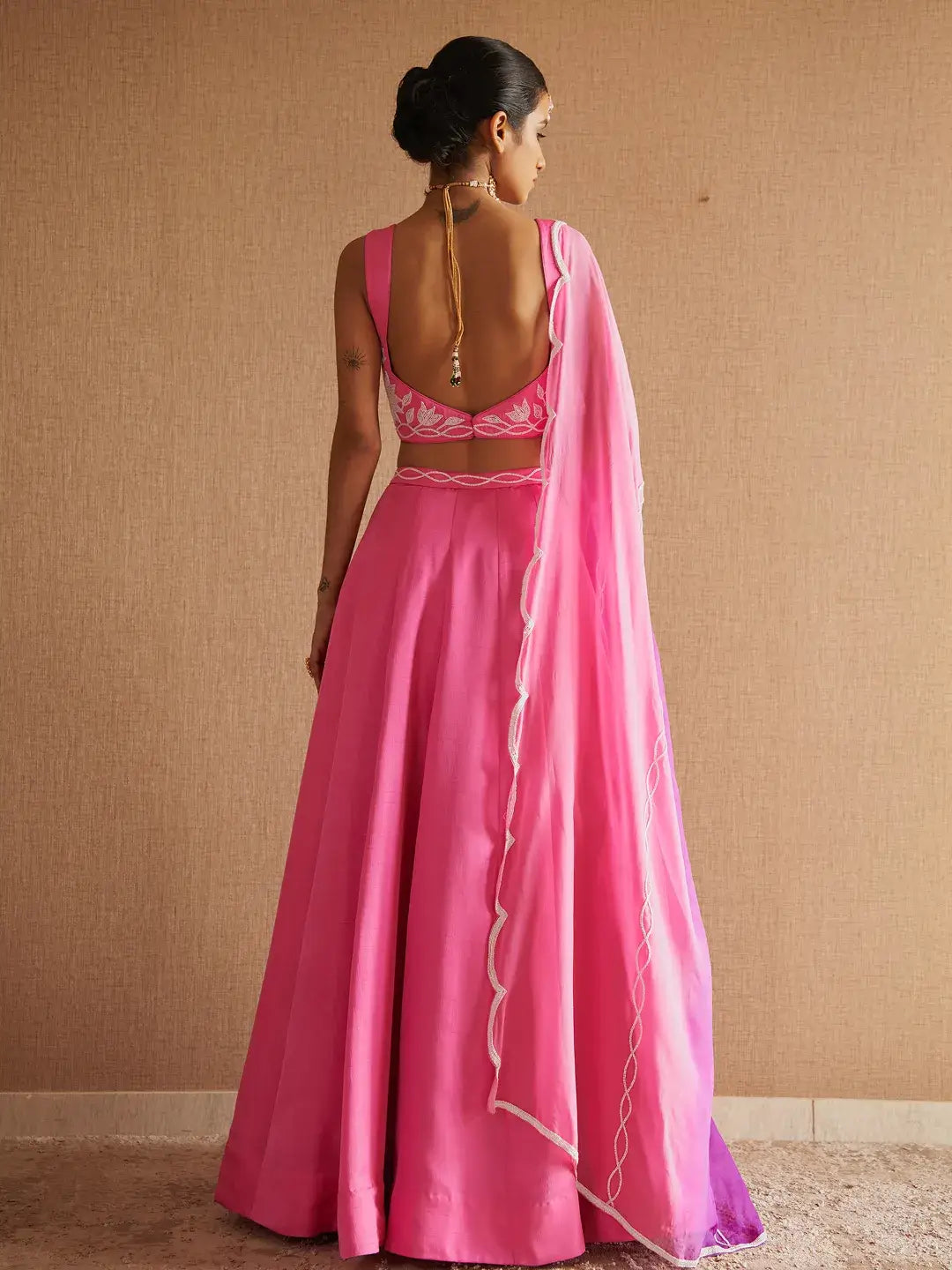Baby Pink Lehenga Set