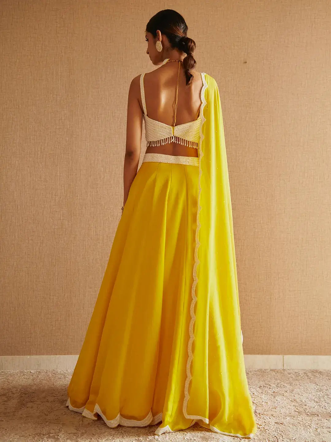 Yellow Lehenga Set
