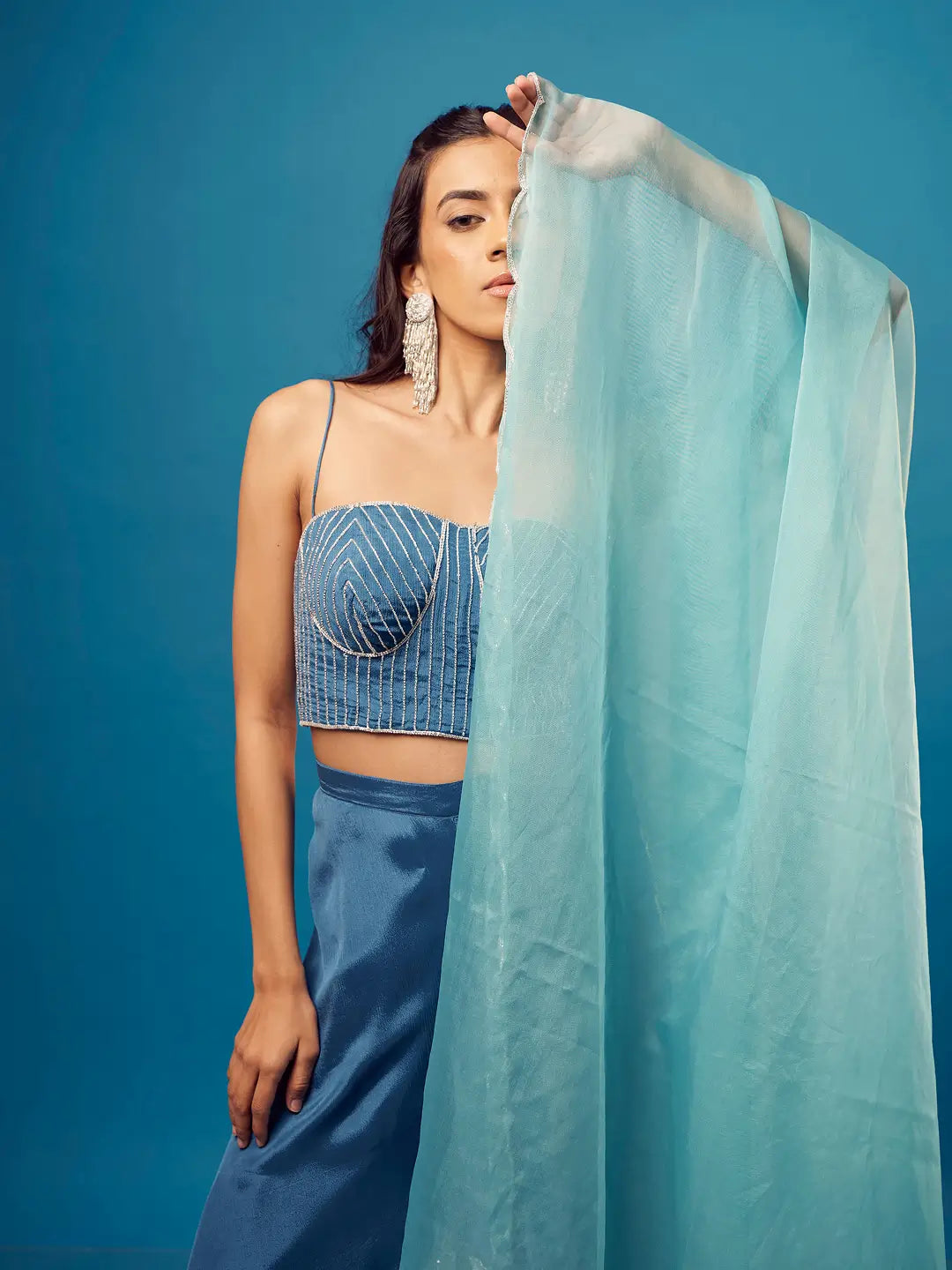 English Blue 3-layer Set